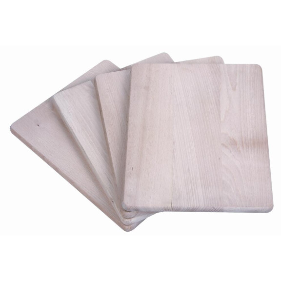 Dřevěná pracovní deska na krájení H2 300x250x20 mm | JANPOL, 100-30252