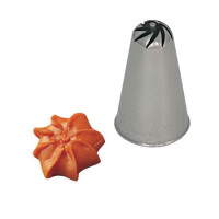 Cukrářská špička Květina, sada 5 ks - 25x40x8 mm - BX2013 | MARTELLATO, Flower & Petals Nozzles