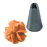 Cukrářská špička Květina, sada 5 ks - 25x43x3 mm - BX0190 | MARTELLATO, Flower & Petals Nozzles