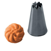 Cukrářská špička Květina, sada 5 ks - 25x40x13 mm - BX0108 | MARTELLATO, Flower & Petals Nozzles