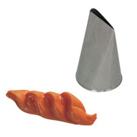 Cukrářská špička, sada 5 ks - 25 x 40x16 mm - BX1303 | MARTELLATO, Flower & Petals Nozzles