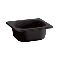 Gastronádoba GN 1/6 100 mm černá, melamin  | APS, Eco Line