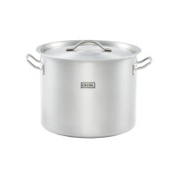 Nerezový hrnec s poklicí, vysoký 32 cm, 20,9 l | GREDIL, 011325