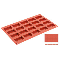 Silikonová forma na pečení, kostky s rozměrem 49x26 mm | CONTACTO, 6647/049