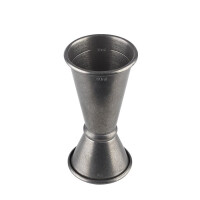 Barmanská odměrka oboustranná, 20ml/40 ml, kovová | APS, 93354