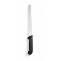 Nůž na chleba a dezerty Standard černý 30 cm | HENDI, Kitchen Line