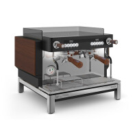 Kávovar 2-pákový, černý, 6 l, 2,8 kW, 575x575x465 mm | CREM, Premium Version EX3 Mini 2GR B Premium