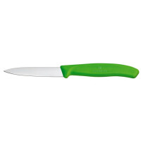Nůž na zeleninu, hladký, 8 cm, zelený | VICTORINOX, Swiss Classic, 6.7606.L114