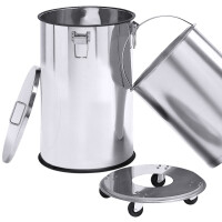 Odpadkový koš s víkem 70 l | CONTACTO, 622/070