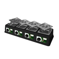 Ohřívač na čokoládu, 4x 1,5 l, 0,32 kW, 230 V, 780x260x135 mm | RESTO QUALITY, RQ09.SC4X1.5L