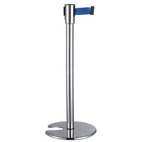 Stojan na vymezení prostoru s výsuvnou páskou 950 mm | CONTACTO, 1600/200