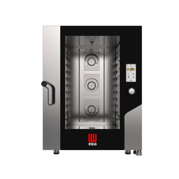 Konvektomat pro cukrářství a pekařství Millenial Touch Screen Gastro Bakery 10 x 600 x 400 elektrický, bezprostřední nástřik vody | EKA, MKF1064TS