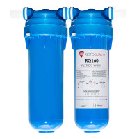 Filtr na vodu, 3200 l upravené vody, 310x130x340 mm | RESTO QUALITY, RQ160 DUO