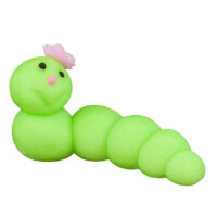 Housenka, cukrové figurky 6 cm, limetkově zelená | MAGMART, GW01