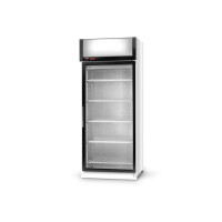 Chladící skříň jednostranně prosklenná s křídlovými dveřmi, horní agregát, 4 kl., 625x750x2020 mm | RAPA, SCh - S 625