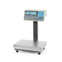 LCD plošinová váha s ramenem a s legalizací, 60 kg 342x386x499 mm | TEM, BE2CA028X035060