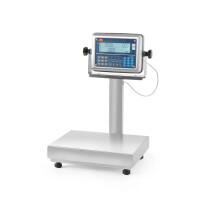 LCD plošinová váha s ramenem a s legalizací, 60 kg 342x386x534 mm | TEM, BE2TP028X035060