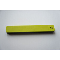 Magnetická lišta, 30 cm, zelená | BISBELL, MMKR02-30-G
