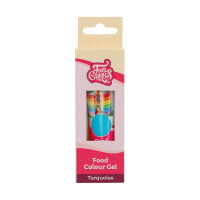 Gelové potravinářské barvivo v tubě, 30 g, tyrkysové | FUNCAKES, F44160