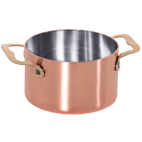 Měděný hrnec s průměrem 85 mm | CONTACTO, 8768/090