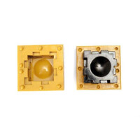 Silikonová forma na cukrovou hmotu nebo čokoládu ve tvaru krychle - 100x100x100 mm | SILIKOMART, SugarFlex Gold