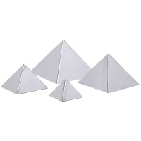 Forma z nerezové oceli, pyramida 30 ml | CONTACTO, 875/050