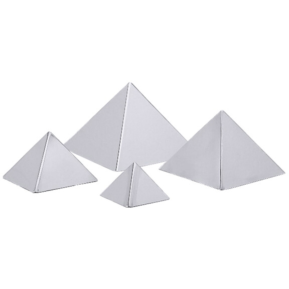 Forma z nerezové oceli, pyramida 30 ml | CONTACTO, 875/050
