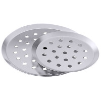 Perforovaný plech na pizzu z hliníku 280 mm | CONTACTO, 1742/280