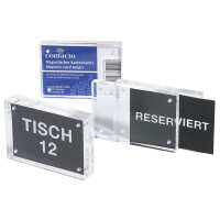 Stojan magnestický z akrylu 83x55x15 mm | CONTACTO, 6791/080