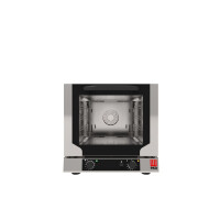 Konvekční trouba se zvlhčováním vzduchu 4x 429x345 mm, elektrická, elektromechanicky ovládaná, 3100W, 590x709x589 mm | EKA, Evolution Next