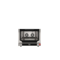 Konvektomat 4x 530x325 mm GN1/1, elektrická, s dotykovým panelem, GN 1/1, 400V/6400W, 784x752x634 mm | EKA, Evolution Next