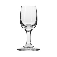 Sklenice na vodku na stopce 6 ks. 35 ml, 52x101 mm | KROSNO, 80505