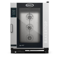 Pekařský konvektomat 860x967x1162 mm, otevírání na pravé straně, plynový | UNOX, BAKERTOP MIND.Maps PLUS COUNTERTOP