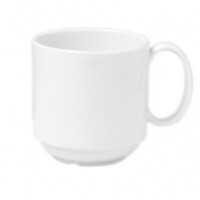 Porcelánový hrnček stohovateľný 250 ml | AMBITION, Simple