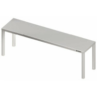 Stolový nerezový nadstavec jednoposchodový 1200x400x400 mm | STALGAST, 981914120