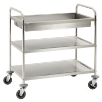 Servírovací / transportný vozík TS 210, 3 police, 92x60x94,5 cm | BARTSCHER, TS 210