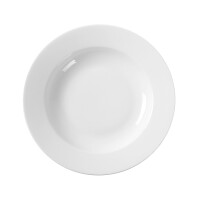 Hlboký tanier z porcelánu, Ø 23 cm, biely | FINE DINE, Bianco