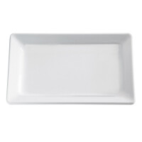 Misa obdĺžniková z melamínu 53x32,5 cm, biela | APS, Pure