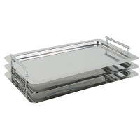 Obdĺžnikový servírovací podnos s úchytmí GN 1/1 | APS, Classic