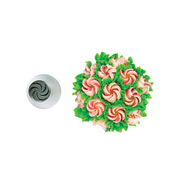 Mini cukrárska špička na zdobenie 01 - ø 18 mm | SILIKOMART, Mini Flower Tube 01