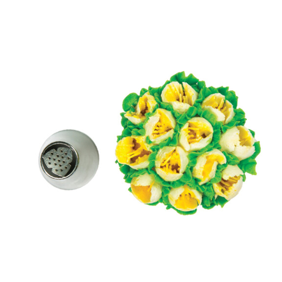 Mini cukrárska špička na zdobenie 02 - ø 18 mm | SILIKOMART, Mini Flower Tube 02