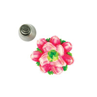 Mini cukrárska špička   trojitý oblúk - 18 mm | SILIKOMART, Mini Decor Tube
