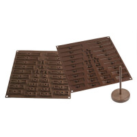 Silikónová forma na 3D vianočný stromček - 130 mm, 172 mm, 224 ml | SILIKOMART, Tree Choc