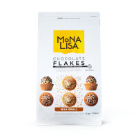 Vločky z mliečnej čokolády na dekoráciu, 1,5 - 2,7 mm, 5 kg balenie | MONA LISA, CHM-SP-4Z3-E0-U72
