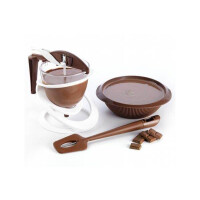 Sada pri práci s čokoládou - dávkovač 1 l, misa a teplomer | SILIKOMART, Kit Choc Colata