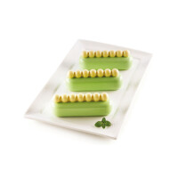 Sada foriem na dezerty - 6x 140 ml, 130x38x40 mm | SILIKOMART, Kit Chic Eclair