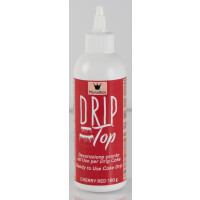 Poleva na zdobenie tort, červená - 180 g - 40LCD008 | MARTELLATO, Drip Top