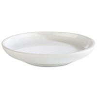 Servírovacia tácka z melamínu, biela ø 110 mm | APS, Asia Plus
