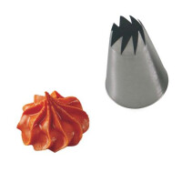 Cukrárska špička Kvetina - 30x47x13 mm - BA413-1 | MARTELLATO, Flower & Petals Nozzles