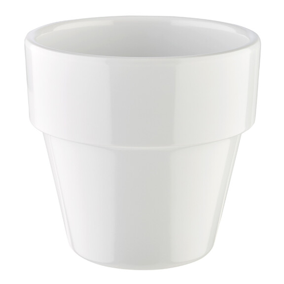 Misa z melamínu, biela ø 90 mm | APS, Flower Pot